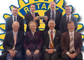 F.R. Jim Prentice, Ella Kennedy MBE, President Frank Kelly, Edmond Mansion
B.R. Aland Rankin, Ian Milton, Philip Allison, Stewart Wilson
